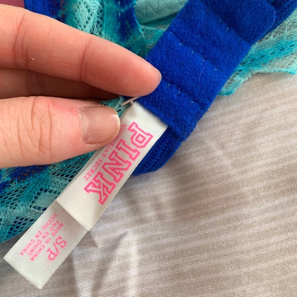 Victoria’s Secret blue tie dye bralette / bra S - Picture 4 of 4